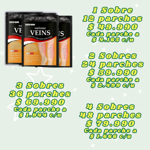 Veins™ | Parche Venas Varicosas + ENVÍO GRATIS